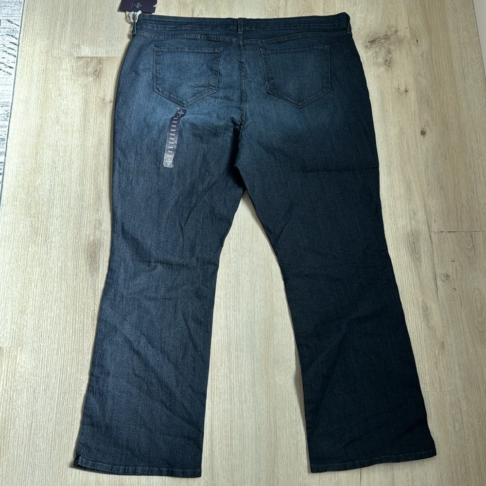 NWT NYDJ Barbara Bootcut dark wash jeans - Picture 5 of 5